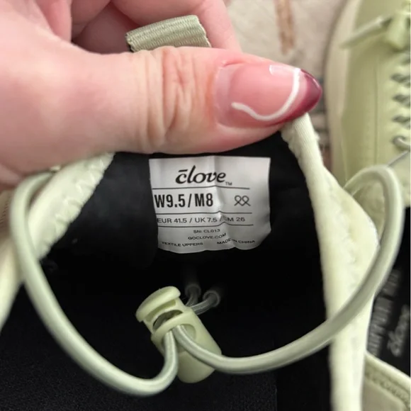 NWOT Clove Classic Nursing Shoes Light Green Men’s 8 Women’s 9.5 - Picture 4 of 6